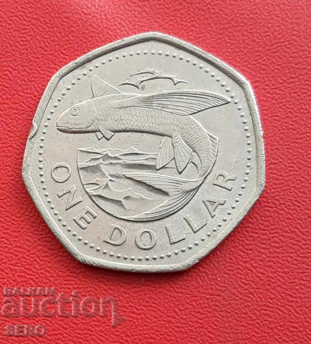 Barbados Island - 1 Dollar 1994 with price 2.01 BGN | € 1.03 Barbados Island - 1 Dollar 1994 with price 2.01 BGN | € 1.03