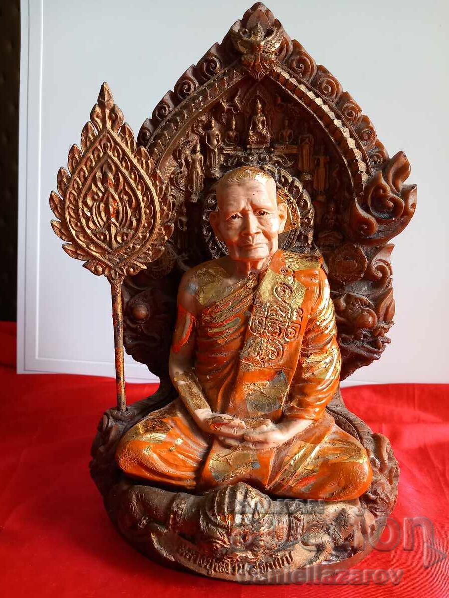 Old BUDDHIST Statue, Figure, MONK, Buddha