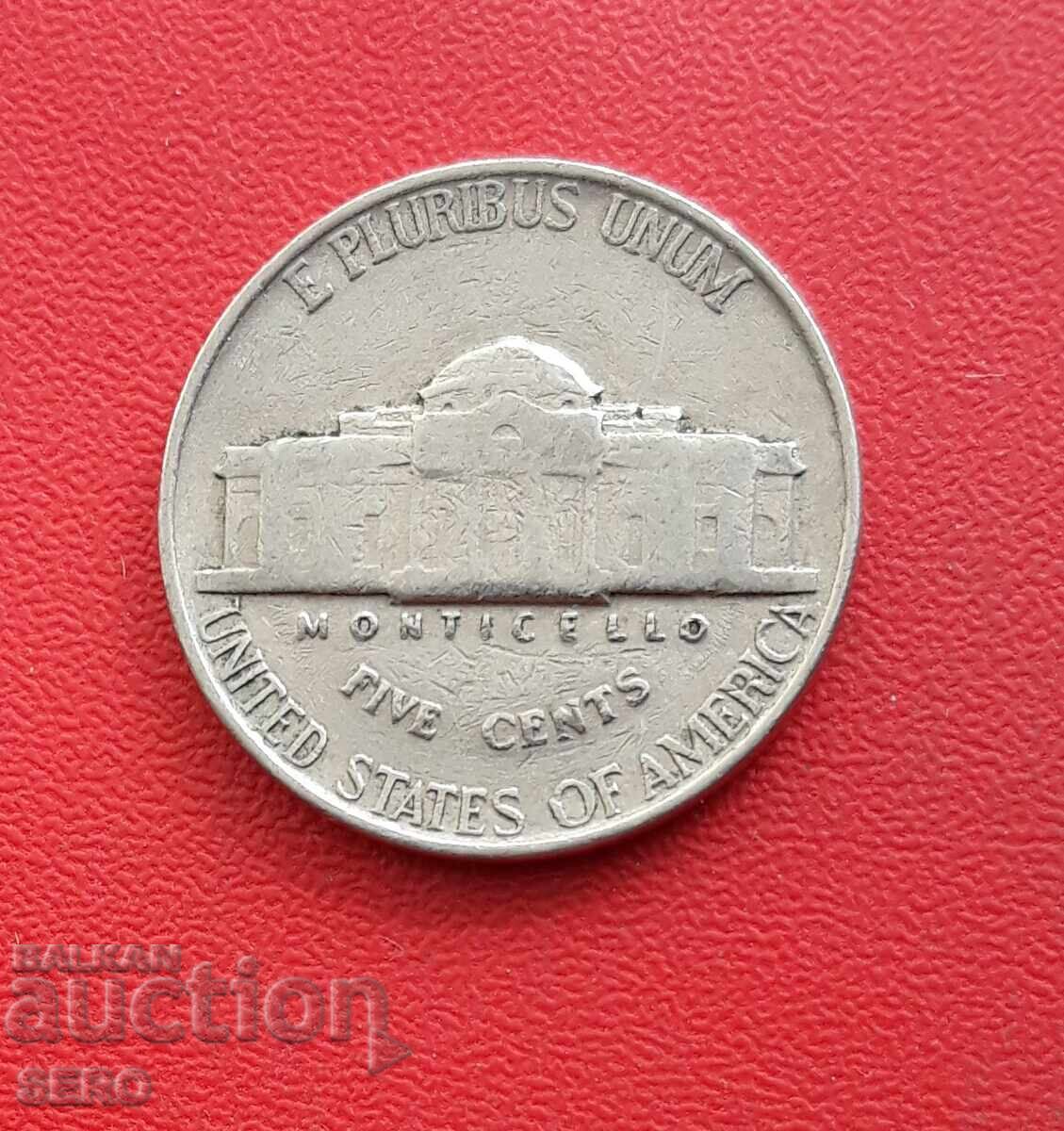 USA-5 cents 1940 with price 0.60 BGN | € 0.31