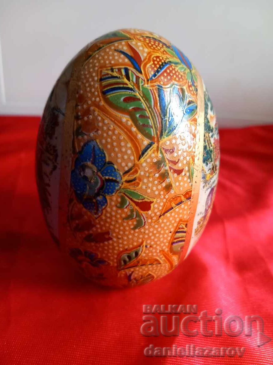 SATSUMA Old Hand-Painted Porcelain EGG with price 45.00 BGN | € 23.01