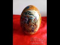 OUĂ din porțelan pictate manual, SATSUMA, stil vechi