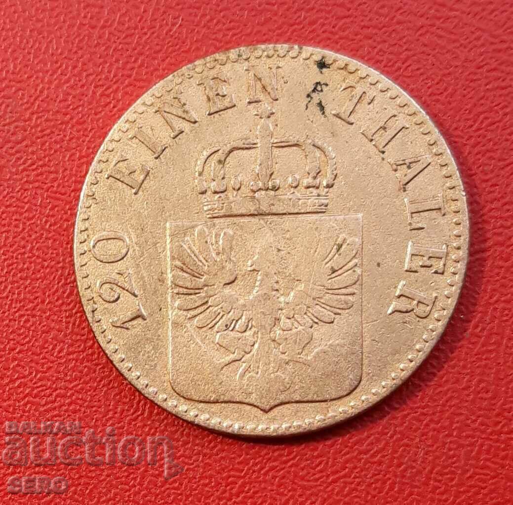 Германия-Прусия-3 пфенига 1859 А-Берлин с цена 11.00 лв. | € 5.62 Германия-Прусия-3 пфенига 1859 А-Берлин с цена 11.00 лв. | € 5.62