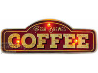 Placă retro „COFFE”