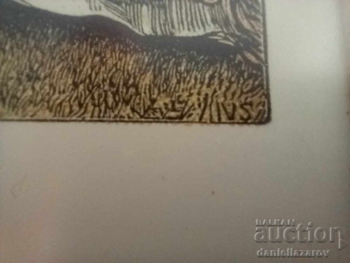 Old English Painting "CRICKET" - 5 Old English Painting "CRICKET" - 5