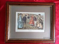 Παλαιός Αγγλικός Πίνακας "ΚΡΙΚΕΤ"