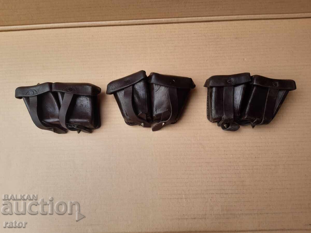 Apărătoare pentru Manlicher M 95 - stânga, mijloc și dreapta. O palmă în față