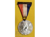 Ηνωμένο Βασίλειο μετάλλιο για την στέψη της Ελισάβετ Β'