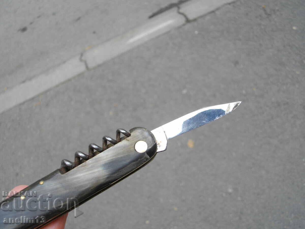 КОЛЕКЦИОНЕРСКО ДЖОБНО НОЖЧЕ ЧИРЕНИ РОГ PETER KLEIN SOLINGEN - 7 КОЛЕКЦИОНЕРСКО ДЖОБНО НОЖЧЕ ЧИРЕНИ РОГ PETER KLEIN SOLINGEN - 7