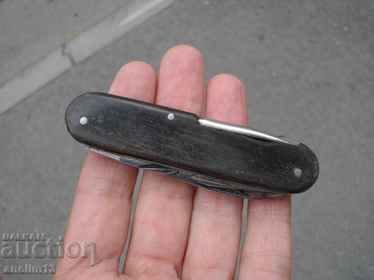 КОЛЕКЦИОНЕРСКО ДЖОБНО НОЖЧЕ ЧИРЕНИ БИВОЛСКИ РОГ CORICAMA с цена 75.00 лв. | € 38.35