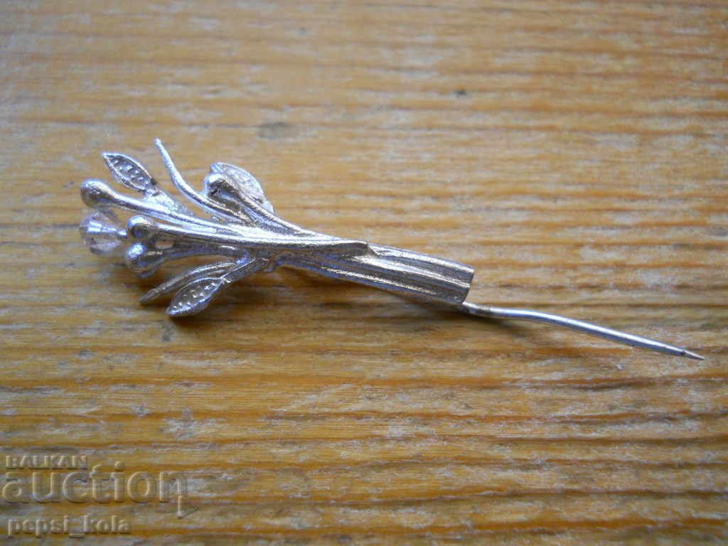 Broșă de nuntă din argint - 2,72 g