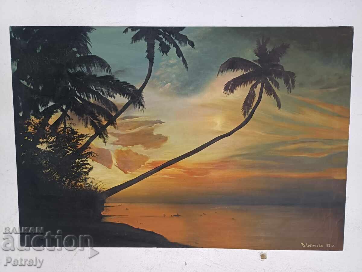 Old Painting by B. Petkov