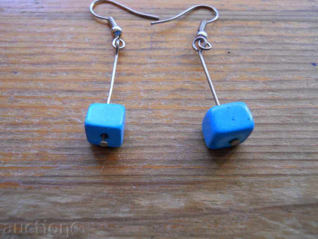 Обици от тюркоаз с цена 7.00 лв. | € 3.58 Обици от тюркоаз с цена 7.00 лв. | € 3.58