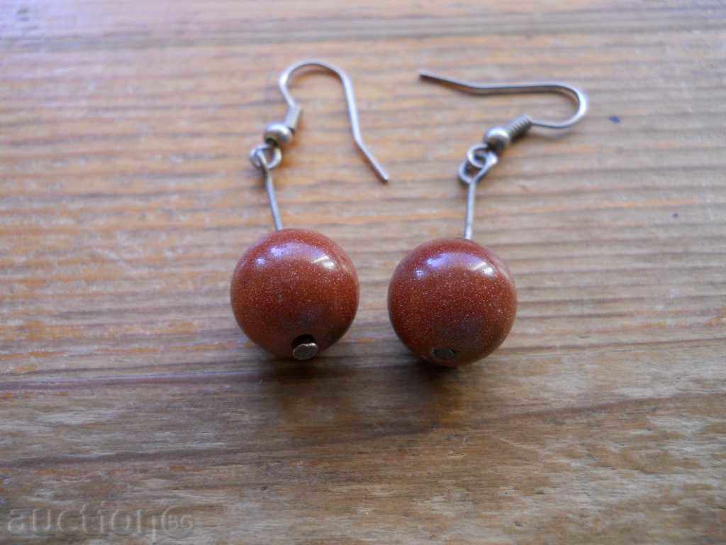 Goldstone Earrings with price 6.00 BGN | € 3.07 Goldstone Earrings with price 6.00 BGN | € 3.07