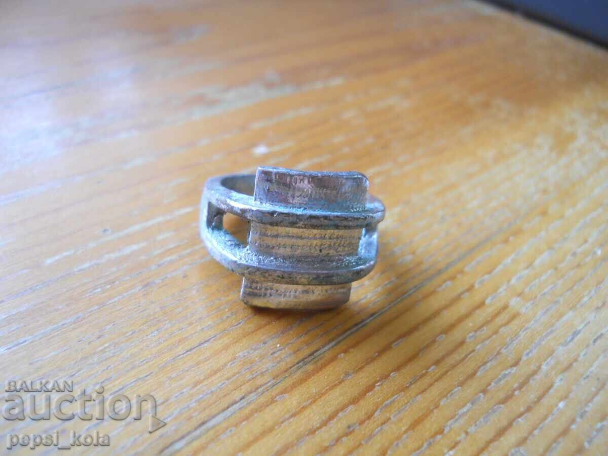 Old metal women's ring