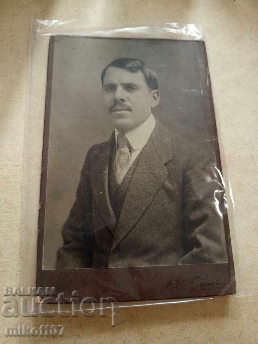 Fotografie pe carton Ferdinand Grabner Sofia