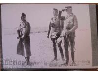 Fotografie - general german pe front - Al Doilea Război Mondial (reproducție)