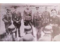 Fotografie - Himmler în fața unei unități SS - Al Doilea Război Mondial (reproducere)