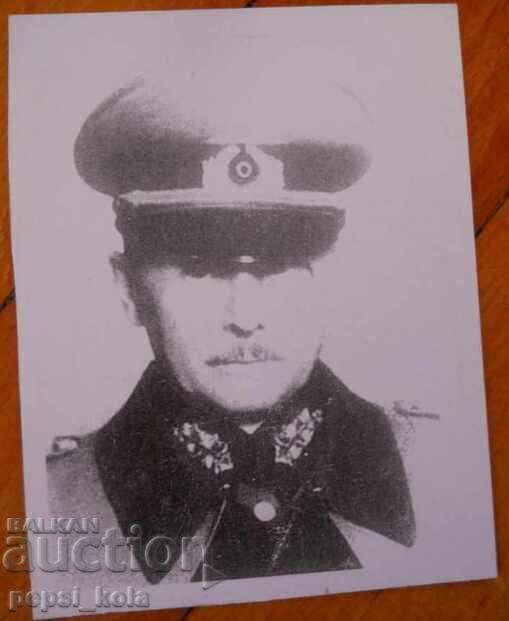 Fotografie - gen. colonel Werner von Fritsch - Al Doilea Război Mondial (reproducție)