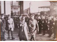 Fotografie - Hitler la paradă navală - Al Doilea Război Mondial (reproducție)