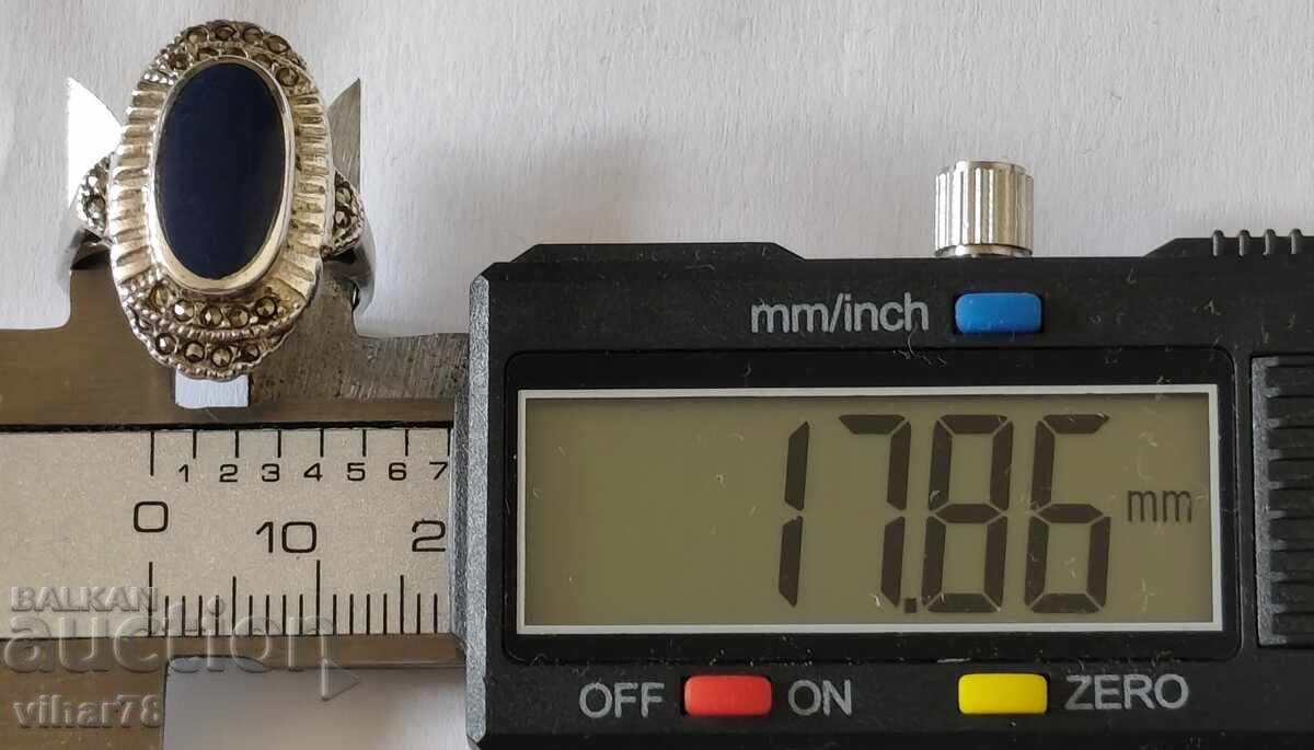 Аукцион Дамски сребърен пръстен