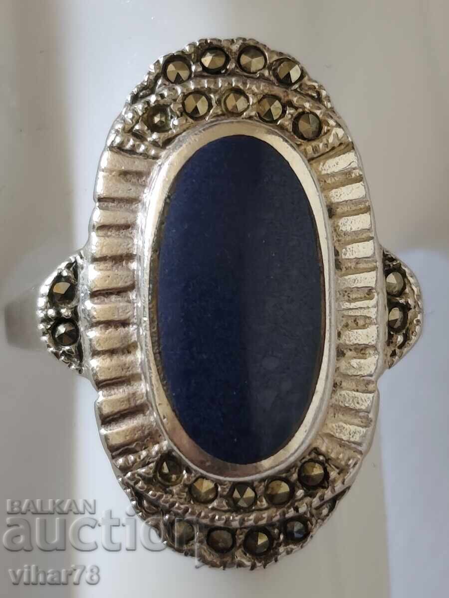 Дамски сребърен пръстен