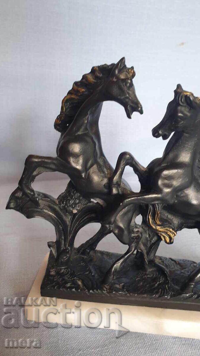 Beautiful plastic composition on a horse with price 110.00 BGN | € 56.24