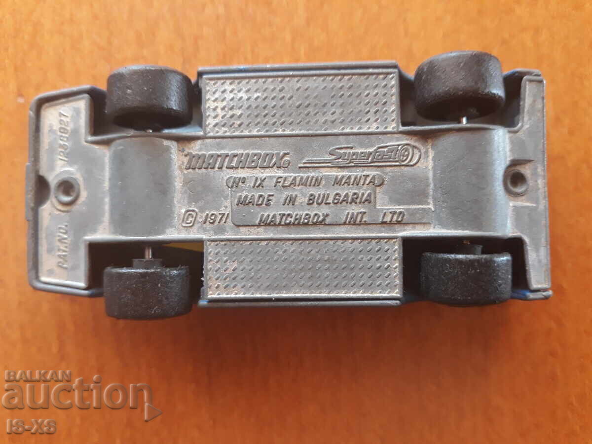 Аукцион BG MACHBOX FLAMIN MANTA Аукцион BG MACHBOX FLAMIN MANTA