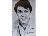 Old small postcard - Adamo