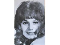 Small old postcard - Françoise Dorléac