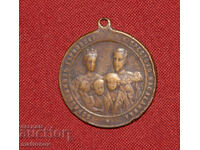 Medalie comemorativă de bronz a celei de-a treia țări bulgare 1899