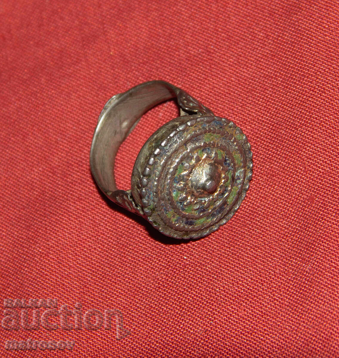 Old traditional silver ladies ring with price 160.00 BGN | € 81.81