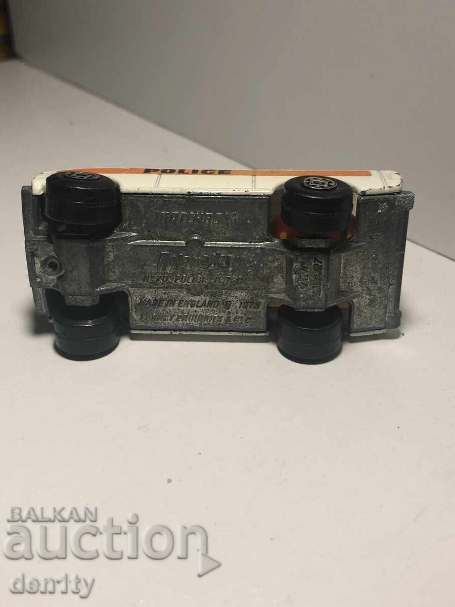 Matchbox Lesney модел полицейска кола 1975 г. Land Rover - 5