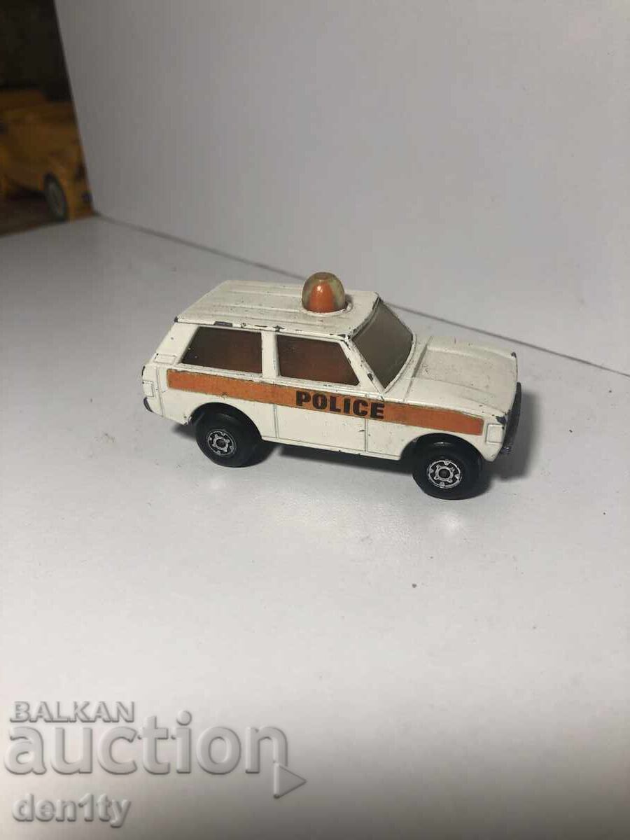 Matchbox Lesney модел полицейска кола 1975 г. Land Rover