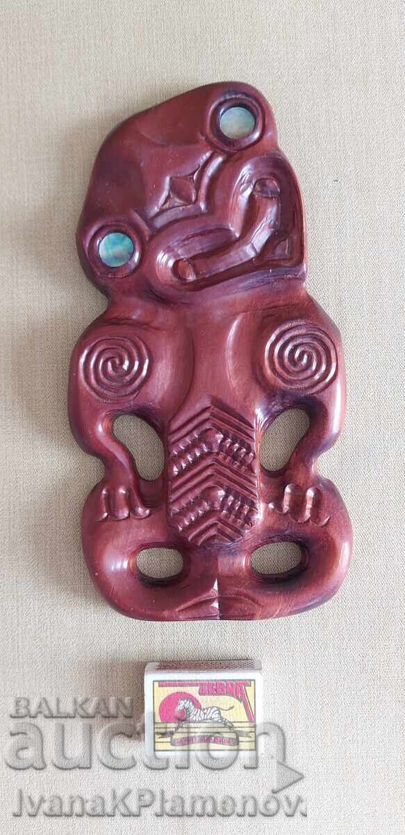 Дърворезба Нова Зеландия за колекционери отлична - 7