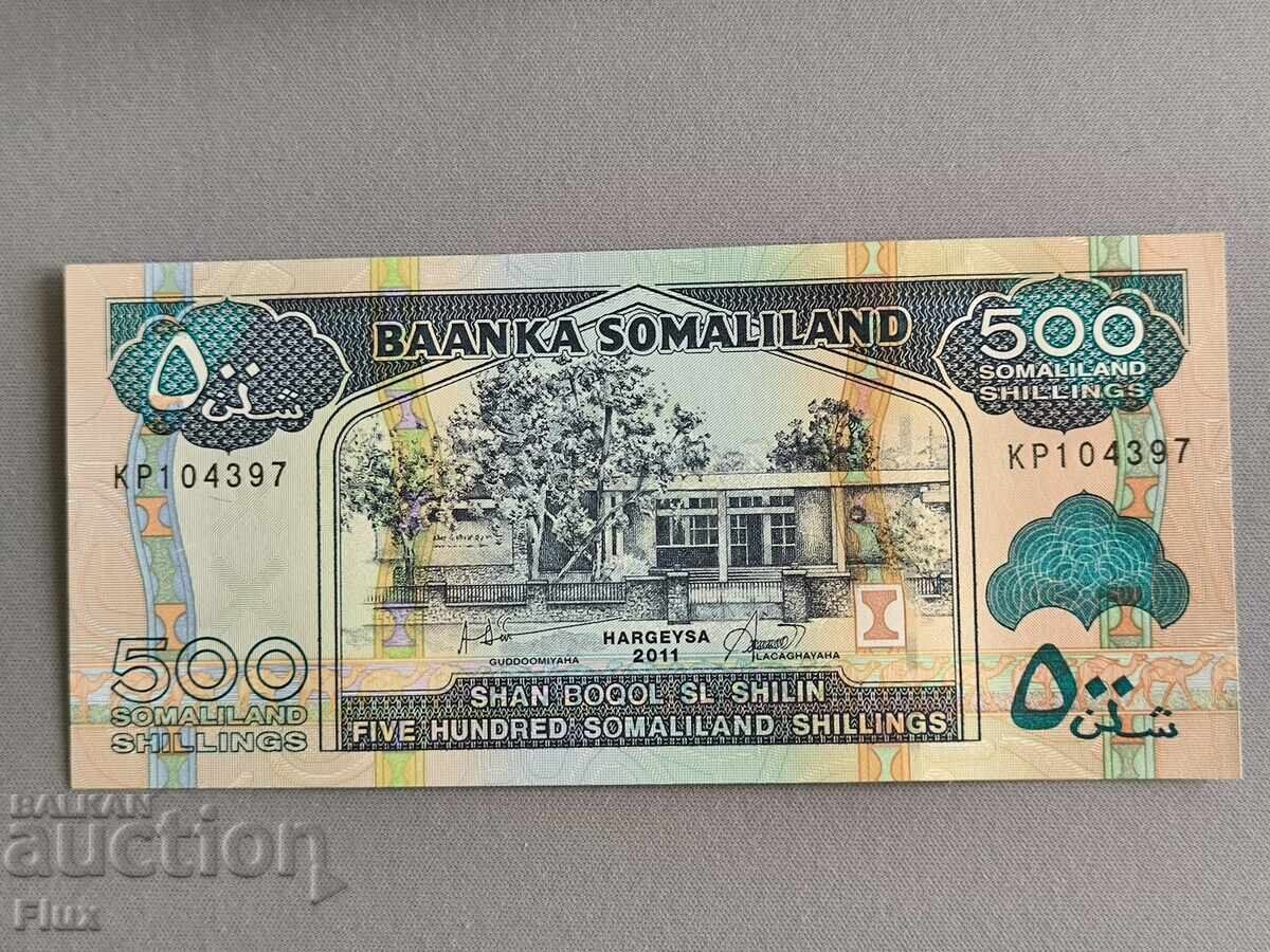 Bancnota - Somaliland - 500 Shillings UNC | 2011 Bancnota - Somaliland - 500 Shillings UNC | 2011