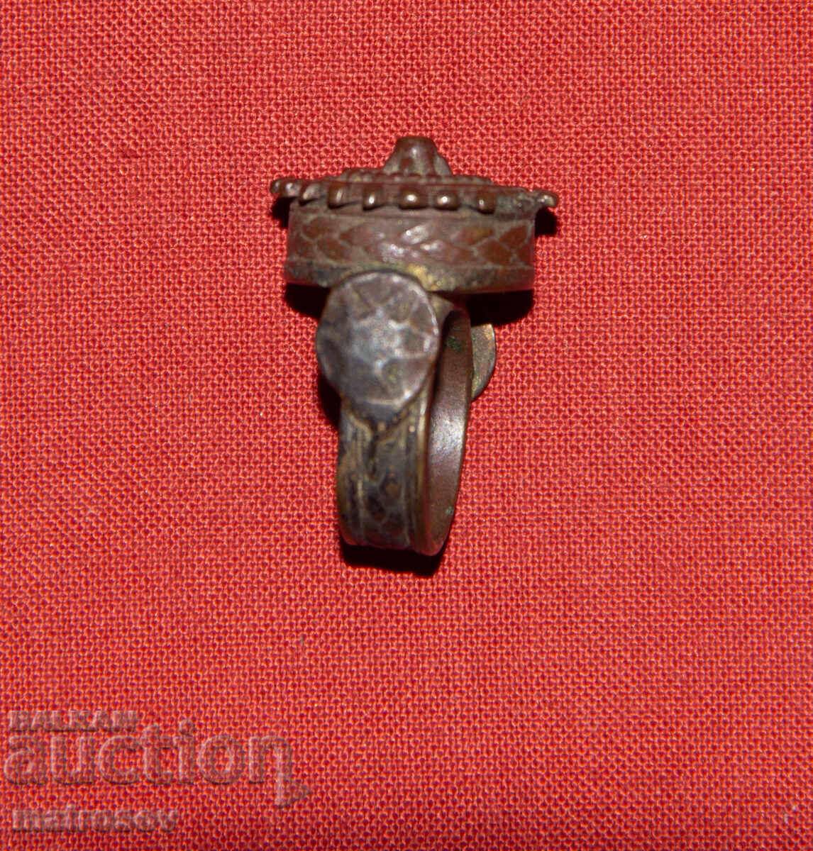 Παράδοση Σταροί παραδοσιακός μπρούτζινος γυναικείος δακτύλιος