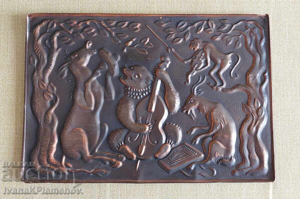Copper panel for connoisseurs Copper panel for connoisseurs