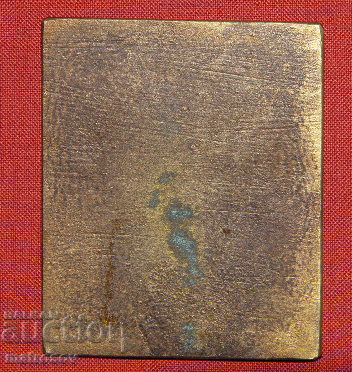 Delivery of Old small bronze icon Jesus Christ on the cross