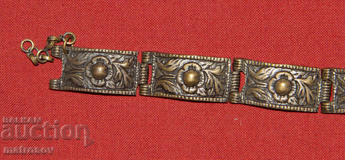 Доставка на Стара традиционна гривна накит сребро / бронз