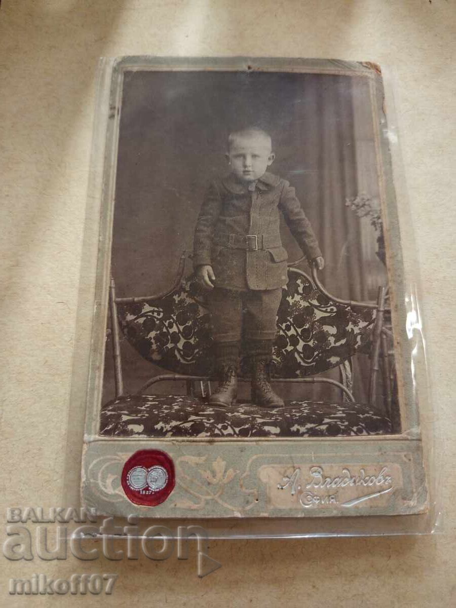 Photograph cardboard photography Yunker Vladikov Sofia