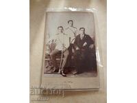 Fotografie pe carton, Ofițer princiar Todor Apostolov, Sliven