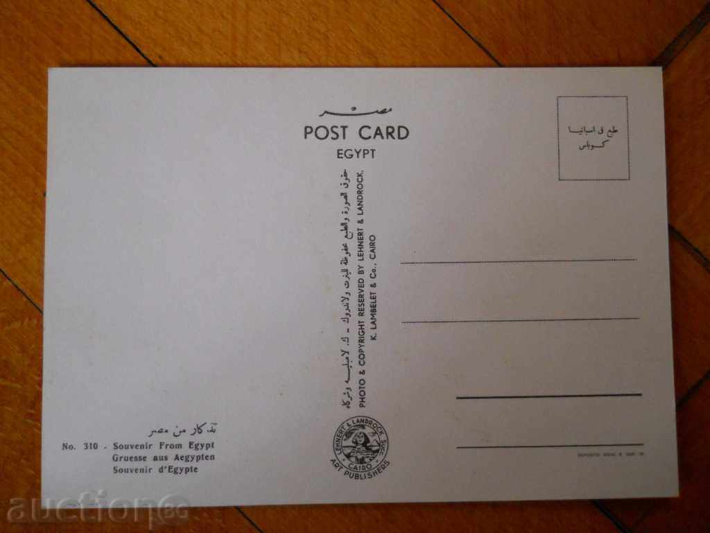 Κάρτα - Αίγυπτος (σουβενίρ από την Αίγυπτο) με τιμή 1.00 BGN | € 0.51