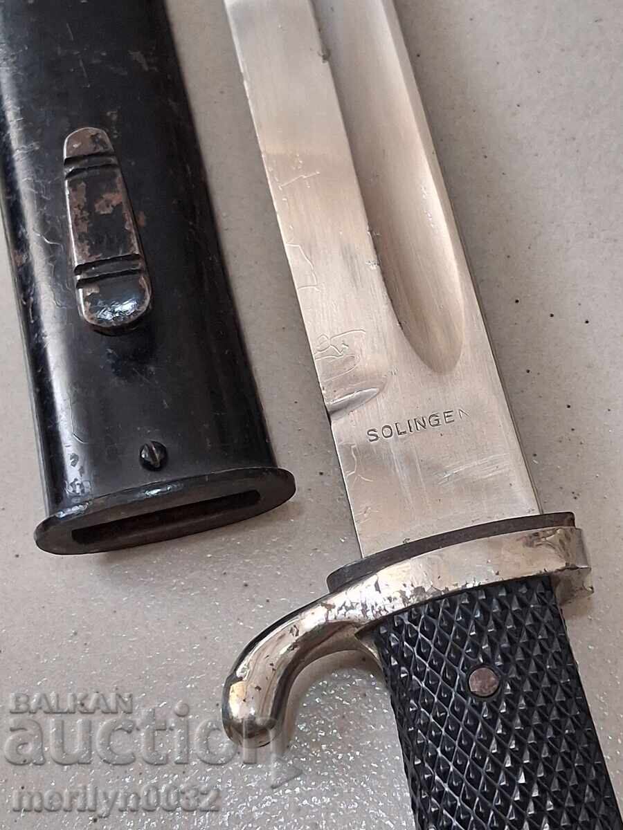 Licitație Paradă germană baionetă pușcă Mauser cuțit Kania Wehrmacht WW2