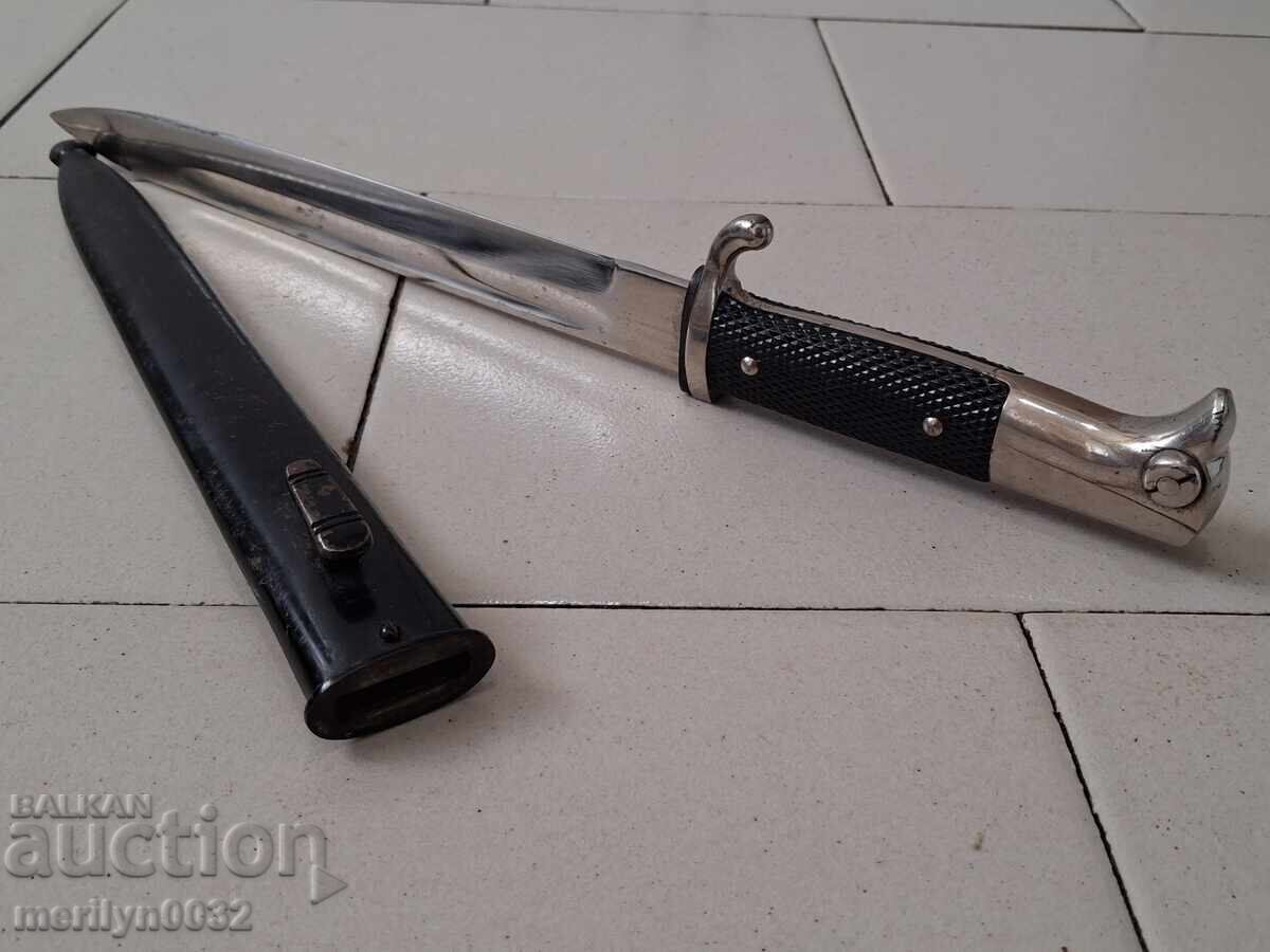 Paradă germană baionetă pușcă Mauser cuțit Kania Wehrmacht WW2 - 5