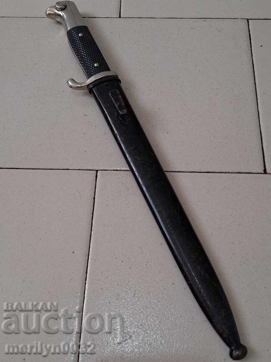 Paradă germană baionetă pușcă Mauser cuțit Kania Wehrmacht WW2 - 7