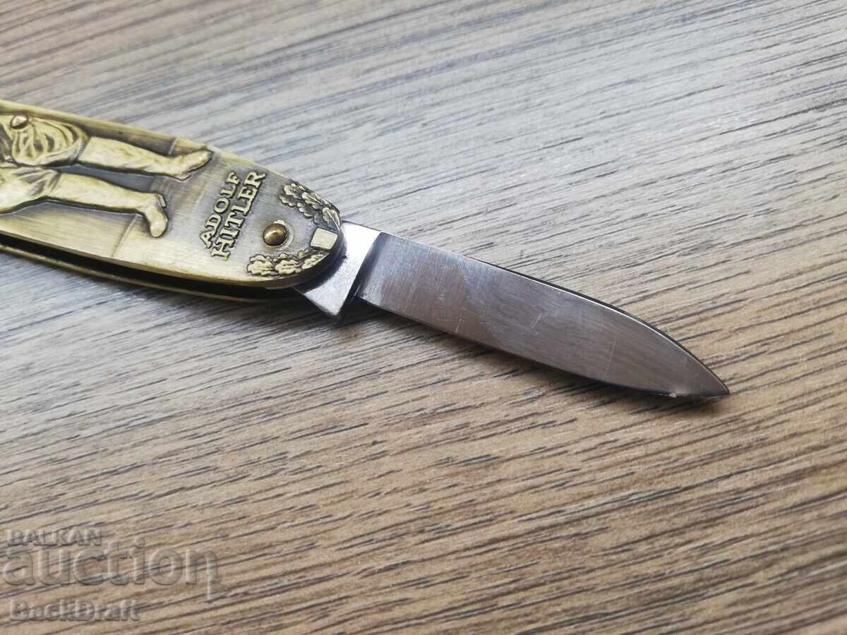 Auction  Pocket folding knife, Solingen, Hitler Führer, Third Reich