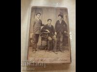 Снимка картон фотография Йосеф Терек Силистра