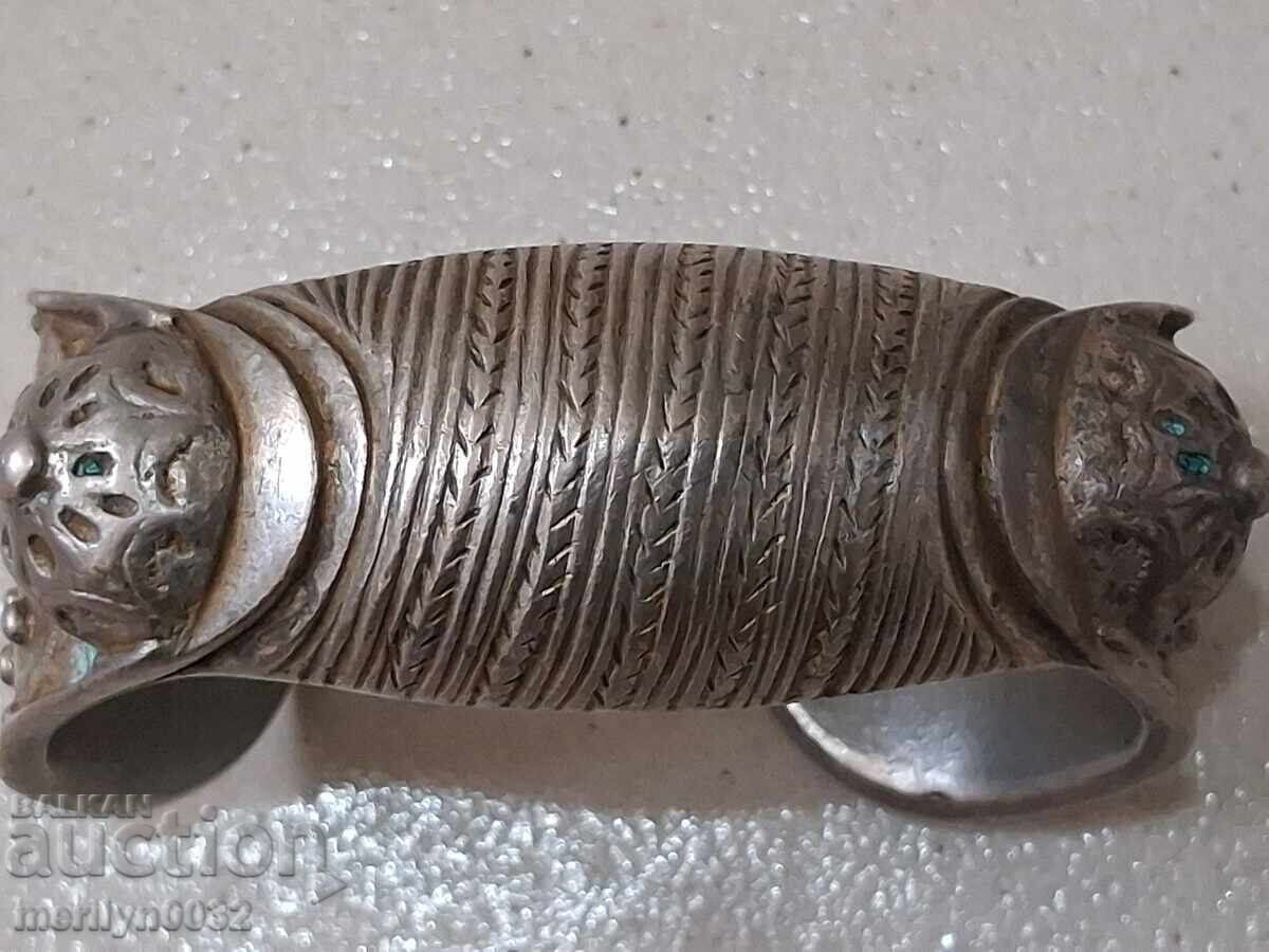 Renaissance wedding bracelet, wishbone style, GOLD PLATED jewelry - 5