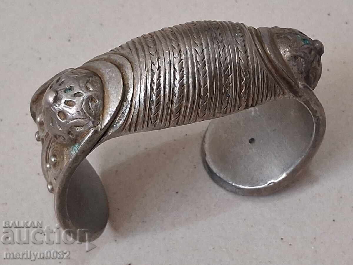 Renaissance wedding bracelet, wishbone style, GOLD PLATED jewelry - 7