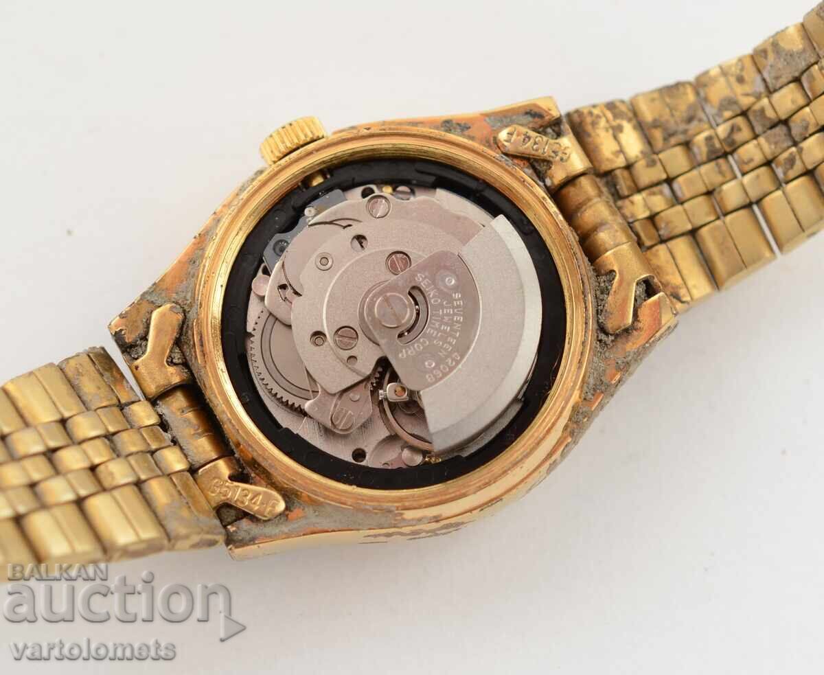 Аукцион Дамски часовник SEIKO 5 AUTOMATIC - не работи стабилно Аукцион Дамски часовник SEIKO 5 AUTOMATIC - не работи стабилно